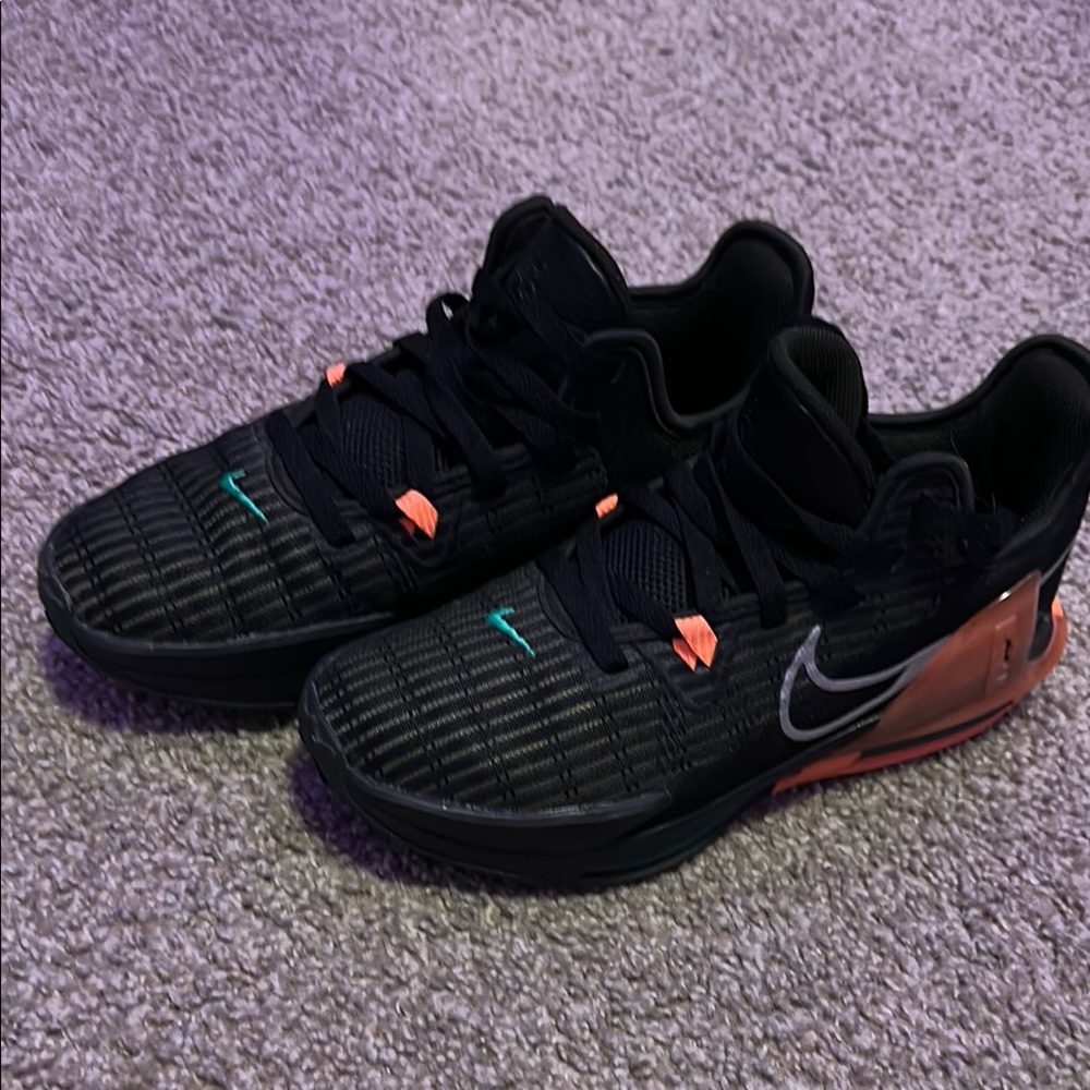Nike Black and Coral lebron witnesses